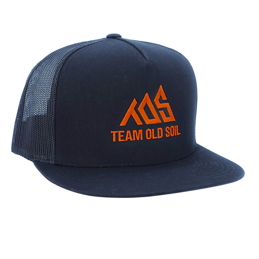 Flatbill Snapback Embroidered Team Old Soil® Cap