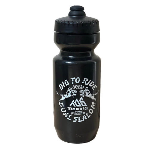 purist 22oz water bottle black