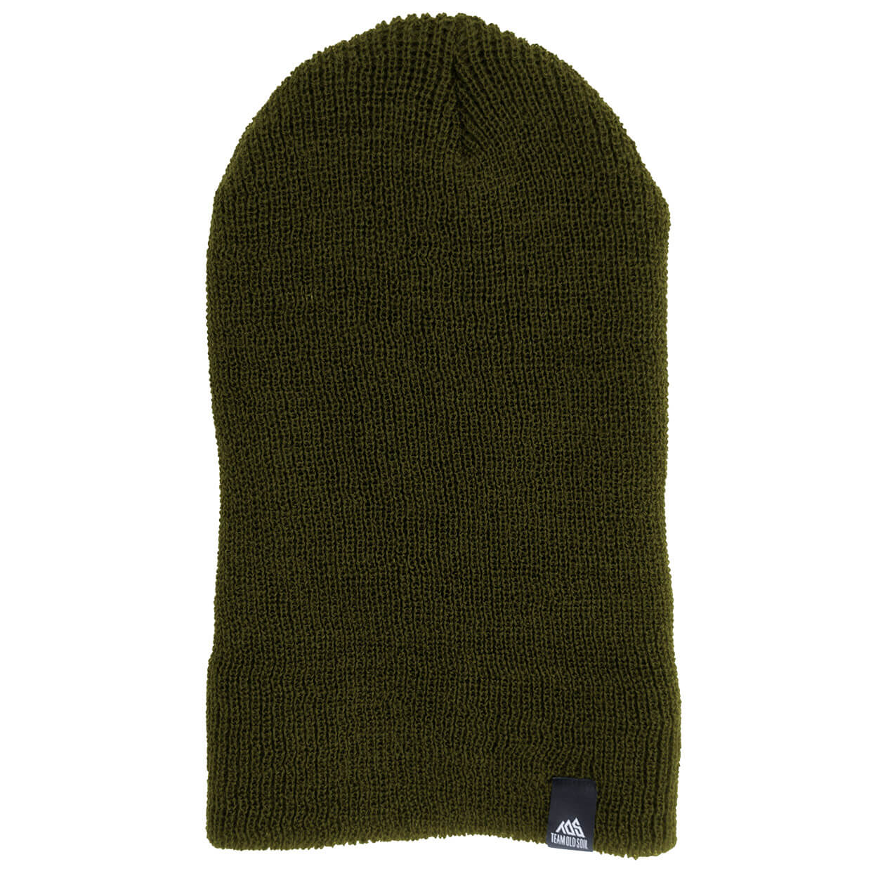 100% Wool Watch cap beanie pine green