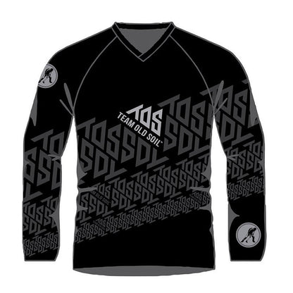 TOS tread pattern MTB jersey