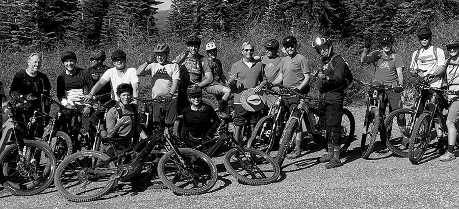 Annual Downieville Team Old Soil trip group ride