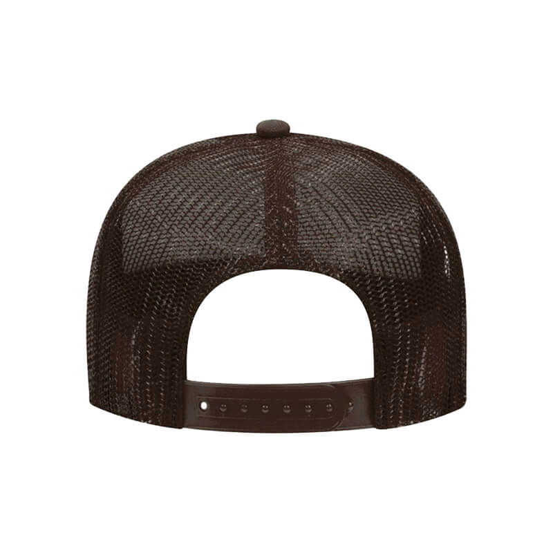 Black trucker 2024 mesh hat